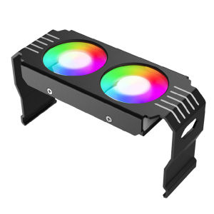 Devils Eye ARGB Memory Cooler For  DDR4/DDR5  D50 Memory Heat Sink 1000-4500RPM RAM Heatsink Cooler PC Memory Cooling Radiator