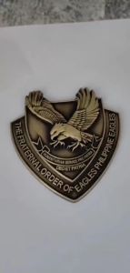 Car Motorcycle TFOE Eagles Emblem 3D Metal  3.15 inch Eagles Totem Emblem with 3m adhesive