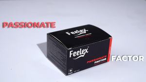 Bao cao su nam Feelex Passionate Factor ấm nóng truyền nhiệt - Hộp 10 bcs