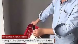 1.5M ×1.5M Fire Blanket Escape Emergency Fire Retardant Fire Safety Blanket