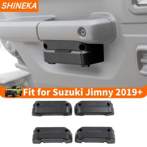 SHINEKA Car Inner Door Grab Handle Storage Organizer for Suzuki Jimny 2019-2024 Up Car Armrest Storage Box Interior Accessories