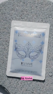 XOvive Centella Asiatica Exosome Recovery Mask – Brightening & Hydrating Care