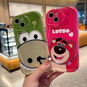 SOFTCASE GLOSSY KARAKTER LOTSO CUTE FOR REALME C30 REALME C31 REALME C33 REALME C35 REALME C53 REALME C55 REALME C20 REALME C11 2021 REALME C11 2020 REALME C12 REALME C25 C25S C21Y C25Y C21 C1 C2 C3 5 5I 5S NARZO 20 NARZO 30A 50A PRIME U1 2 PRO/CASING