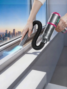 PINANCHUANG | Powerful Handheld Vacuum Dust Extractor for Window Cracks Blow & Suction