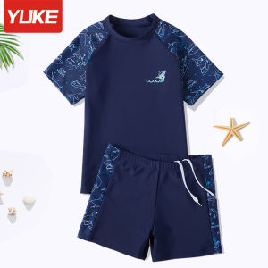 Childrens Swimming Suits Quick Dry Separate Boys Swimsuits Polyester And Spandex Fitness Swimmingwear Professional Equipment