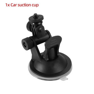 Universal Car Suction Holder Windshield Mount for GoPro 13 12 11 10 9 8 5 Insta360 SJCAM AKASO DJI Osmo Action Camera Bracket