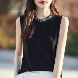 DONGYINUAN | Stylish Sweater Knit Tank Top Vest
