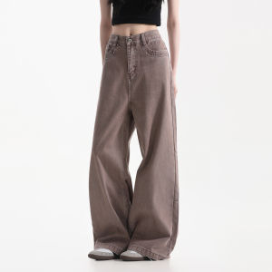 zuocisankon | Relaxed Loose Distressed Washed Carpenter Pants