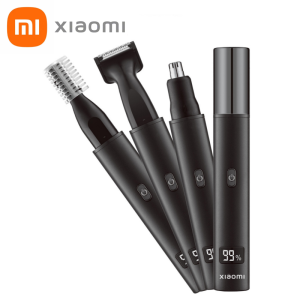 2025 XIAOMI New 3 in 1 Electric Rechargeable Nose Ear Hair Trimmer for Men Painless Sideburns Eyebrows Beard Hair Clipper Shaver