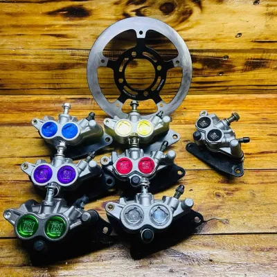 8.1 Caliper 2chip w/ Buta Ligthen Disc 200mm 4holes ( FREE CNC BOLTS ) - Mio i125 MioSporty Mxi 25