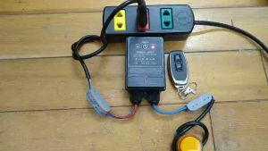 Bộ điều khiển từ xa OUT DOOR SWICTH 100m 30A 3000w điện áp 220v bật tắt máy bơm nước máy rửa xe