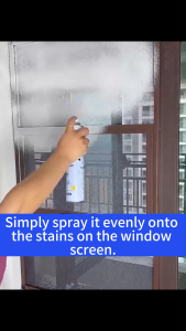 【Wholesale Price】No-Removal Foam Screen CleanerPenetrates Deep into Mesh to Dissolve Grime & Pollen