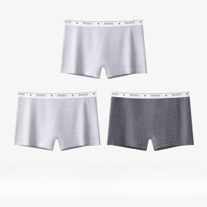 MiiOW | Quần an toàn không đường may Cotton nguyên chất Quần lót nữ hai trong một Quần đùi ngắn cạp vừa kháng khuẩn mùa xuân 2025