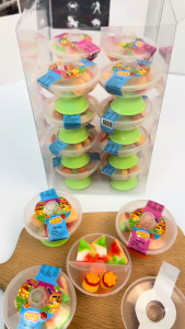 【COD】20pcs Hot Pot Gummies Mini Candy Cups Colorful Food Shaped Sweets Birthday Party Favors Kids Loot Bag Fillers