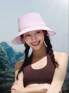 Beneunder | Womens Fishing Cap UV Protection Sunscreen Foldable Outdoor Hat Sweet Cute Style Adjustable Nylon Spring Summer Autumn