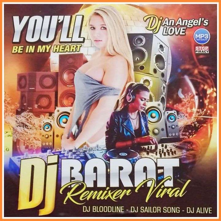 Kaset MP3 Audio Musik Lagu Dj Remix Barat Campuran Album Pilihan