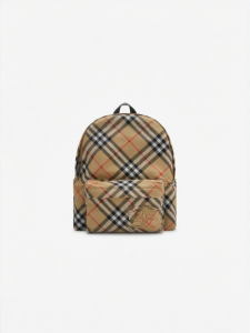 Burberry | Plaid Small Backpack Multicolor