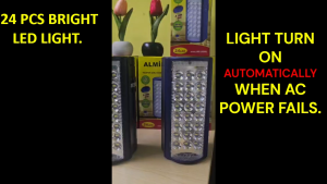 Rechargeable LED Lantern 24 LED with USB Phone Charging Up to 80 Hours Backup 1 Year Warranty PirZaro Super Bright Lamp