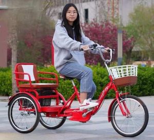 XE ĐẠP BA BÁNH CHO NGƯỜI GIÀ - PHIÊN BẢN 20 INCH GHẾ SAU