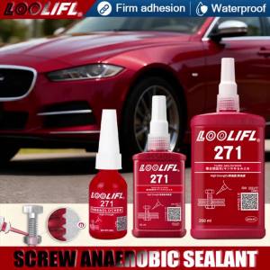 LOOLIFL | Thread Locker 271 High Strength & 243 Medium Strength Thread Locker Anaerobic Adhesive Screw Lock Glue Anti Vibration Loose 10ml