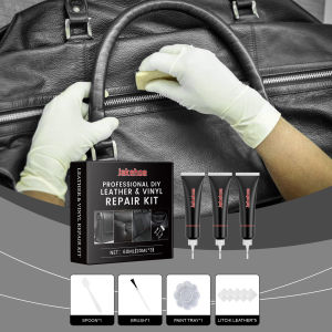 Car Interior Seat Repairing Leather Reconditioning Kit Complete Set for Bag Shoes Furniture Cleaning Protecting Leather Products