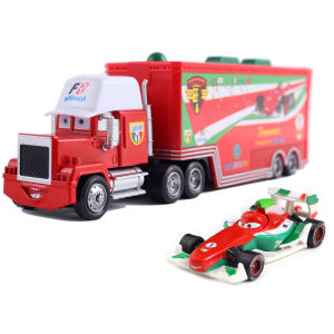 Takara Tomy | Cars Toy Truck Lightning McQueen Uncle Mike Alloy Diecast Model Container Hauler Trucks Childrens Christmas Toys