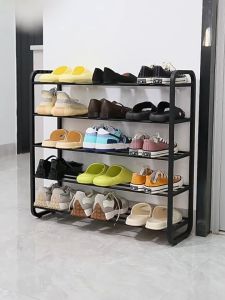 IKEA ชั้นวางรองเท้า ที่เก็บรองเท้า ที่วางรองเท้า แบบ DIY 45ชั้น