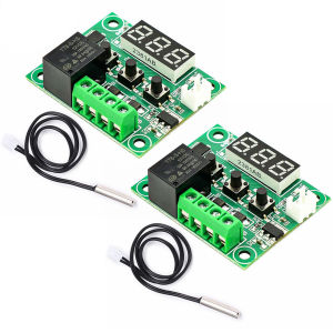 XH-W1209 Digital Temperature Controller Module with Waterproof NTC Probe Micro Thermostat Board 10A One-Channel Relay