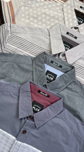 POLICE Kemeja Border Printing Regular Fit Pria