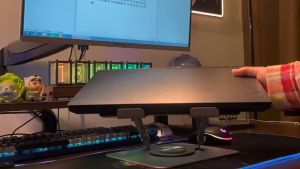 Carbon steel material bracket projector stand laptop stand adjustable height pressure resistant stand  Tablet Stand 10-17Inch Be Suitable電腦支架