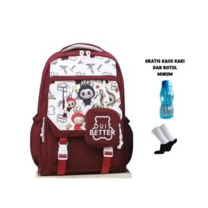 ARMELIA SHOP Promo Diskon Free Botol minum Dan Kaos Kaki Tas Ransel Anak SD