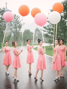 Quả Bong Bóng Cưới Lãng Mạn 36 Inch Quả Bong Bóng Tròn Macaron Cho Tiệc Tùng Lễ Hội