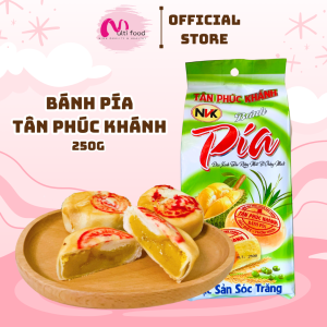 Bánh Pía Đậu Xanh Sầu Riêng 250g (hộp 4c) Tân Phúc Khánh - MULTIFOOD
