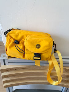 Casual Waterproof Lightweight Japanese Style Chest Bag Multi-Pocket Womens Bag Simple Multi-Functional Single Shoulder Slant Bag