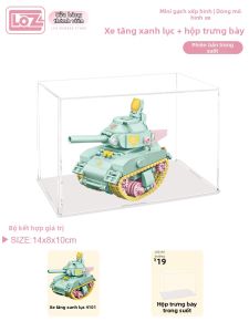 Loz | Quà Tặng Giáo Dục Cho Bé Trai - Bộ Xây Dựng Mini Xe tăng