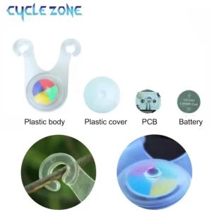 Outdoor String Rope Light Colorful Camping Tent Guard Mini Hanging Light LED Camping Ambient Warning Hook Lamp Easy to Install
