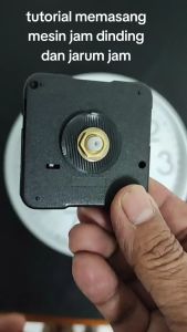 Movement Wall Clock Mesin Jam Dinding Edison Y888 Step Quartz