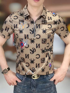 Áo Thun Polo Nam Mùa Hè 2025 Dáng Ôm Tay Ngắn Cổ Bẻ Thời Trang Cao Cấp Đa Năng Hợp Thời Trang Thường Ngày