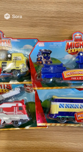 Đồ Chơi Xe Lửa Mighty Express Push & Go (Hàng Chính Hãng)