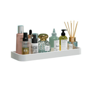 ชั้นวางของ ที่วางของ ที่วางเครื่องปรุงติดผนัง ที่เก็บของติดผนัง ที่วางของใช้ ชั้นเก็บของในห้องน้ำ ชั้นวางอลูมิเนียม ชั้นวางสกินแคร์