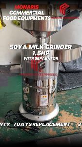 MONARIS 1.5HP Soya Milk Machine Grinder with Separator Heavy