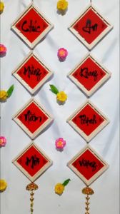[ĐẸP] 1CẶP_Liễng treo tếtLiễng câu đối chữ Chúc Mừng Năm Mới Vạn Sự Như ÝAn Khang Thị Vượng_ lung linh sắc xuân ạ