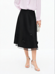 Koradior | Elegant Versatile Midi Skirt