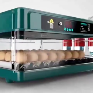Egg Automatic Digital Incubator 220V/12V Dual Power Egg Incubator 12/24/48/64/130 Intelligent Digital Hatcher Brooder with Temperature Control and Auto Turning for Hatching Chicken Duck Goose Quail Birds Incubators for Farm