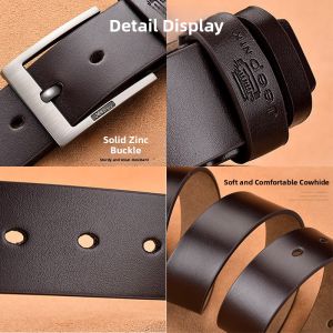 JIFANPAUL | Leather Belts For Men Wide Style