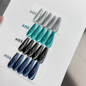 Sơn Gel Móng Tay WS 4-Cold Jade Cat Eye Series 10ml Từ Tính Tẩy Được Bán Vĩnh Cửu Phổ Thông Thấm Sâu Như Băng