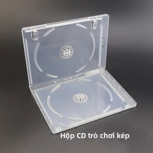 Hộp Đựng Game CD/DVD Chất Lượng Cao Bằng Nhựa Dành Cho PS1 PS2 PS3 PS4 PS5 Xbox Wii - Khay Đựng Game Bảo Vệ Giải Pháp Lưu Trữ Đĩa Tái Sử Dụng