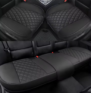 Car Seat Cover PU Leather Universal Car Seat Cushion Breathable Comfort Car Seat Protector Pad Car Interior Accessories