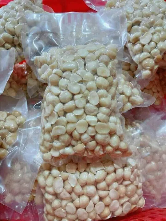 Macca nhân tách vỏ đã sấy 500g làm sữa hạt, ngũ cốc, vận chuyển dễ dàng, hạt Daklak organic