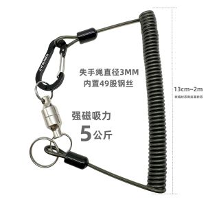 สายรัดข้อมือตกปลาแบบยืดหยุ่นอัตโนมัติ สายรัดข้อมือกันหลุด สายรัดข้อมือสำหรับปีนเขา กุญแจ ของเล่น เครื่องประดับ หนังสือ ของใช้ในบ้าน สินค้าอื่น ๆ ของ SUNKO